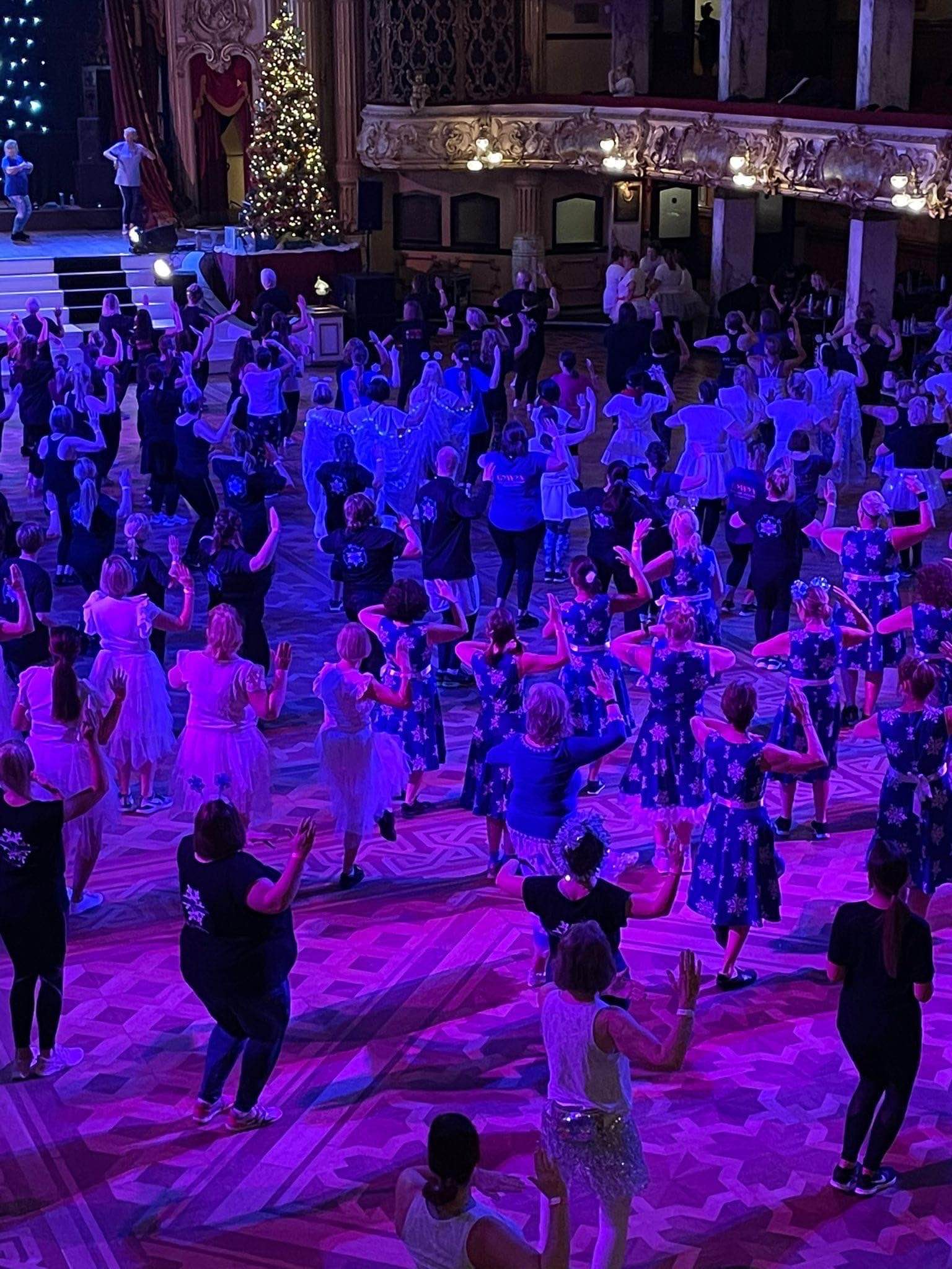 blackpol wurlitzer , blackpool events , tower ballroom production , production at blackpool tower , fitsteps christmas party , fit steps christmas party , al dawkins wurlitzer ,