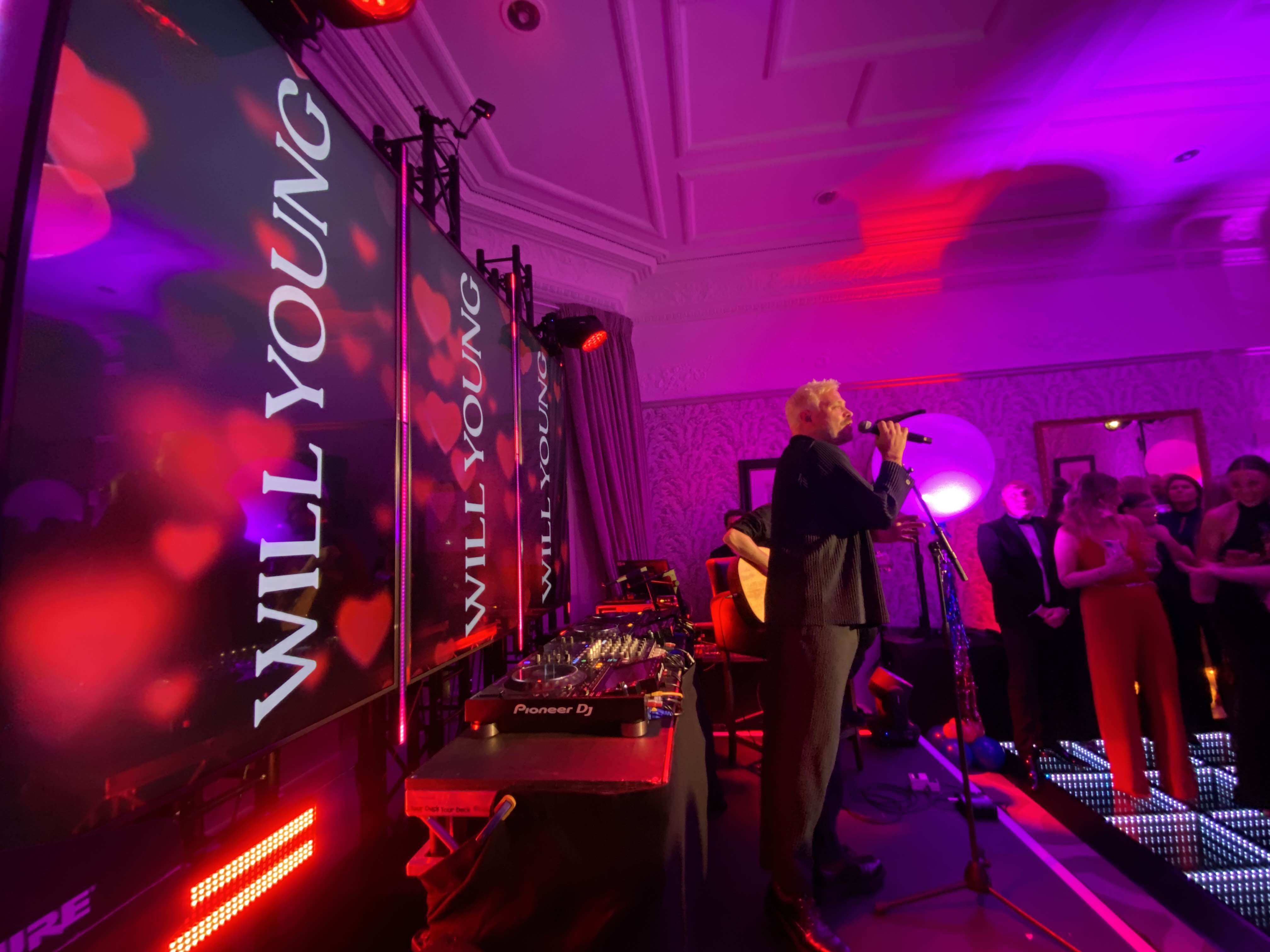 gok wan , will young , classique entertainment , cannock sound , glasgow hotel du vin , rent , production hire , CDJ3000 hire ,