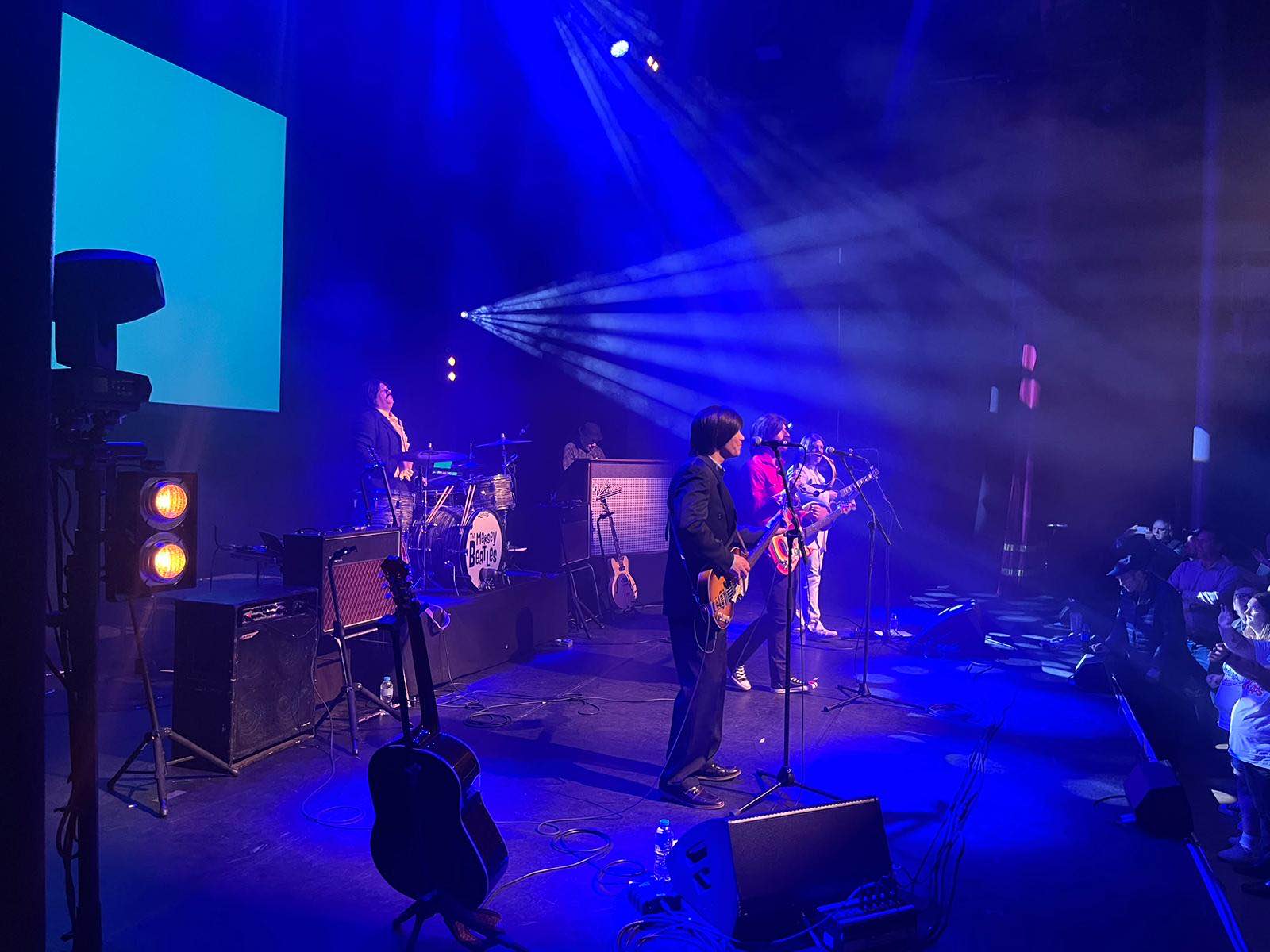 mersey beatles , the beatles , the upbeat beatles , hoddesdon , tribute band , production for touring bands , production for tribute band ,