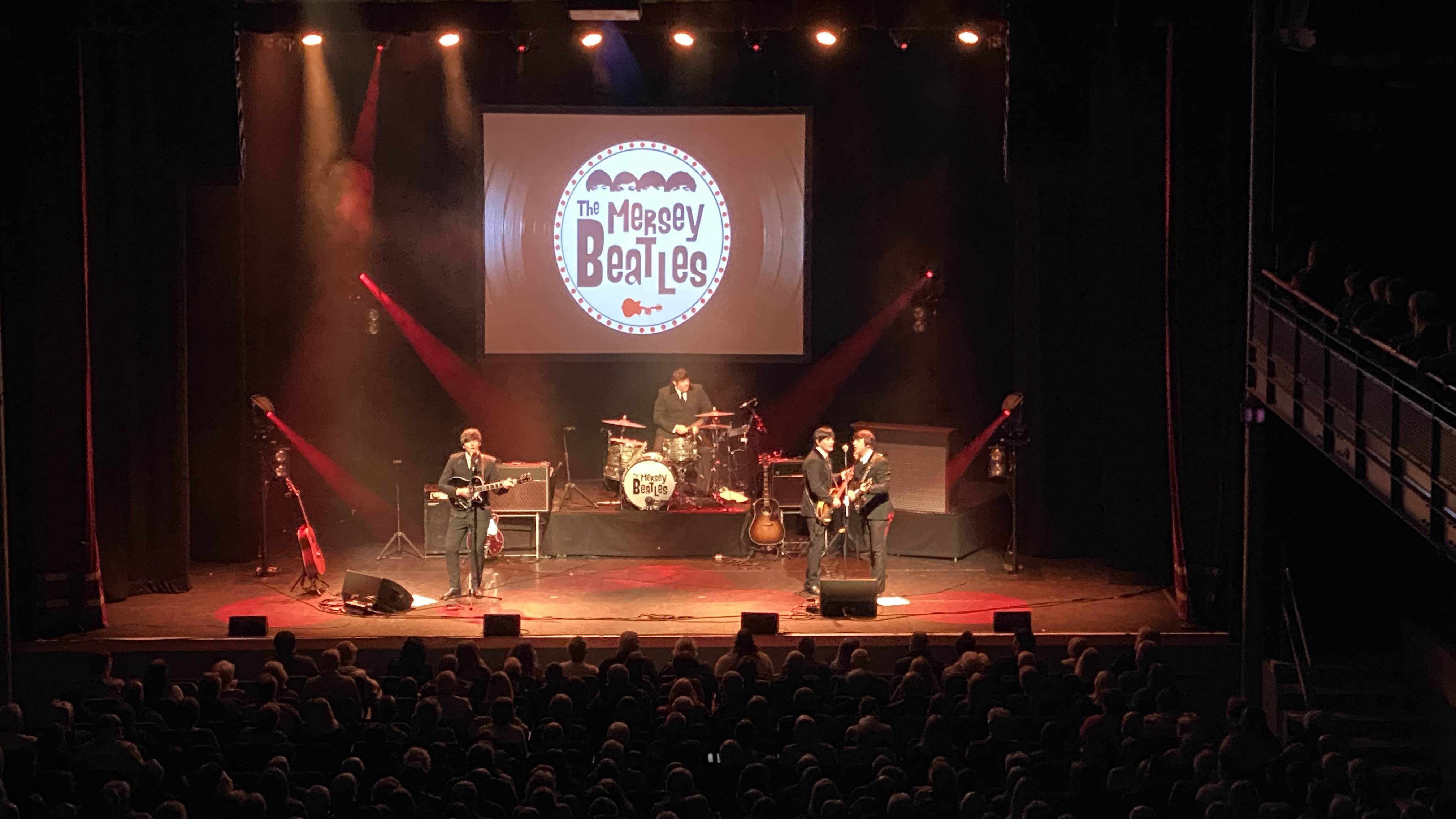 mersey beatles , UK tour , tour production , beatles production , beatles PA hire , 