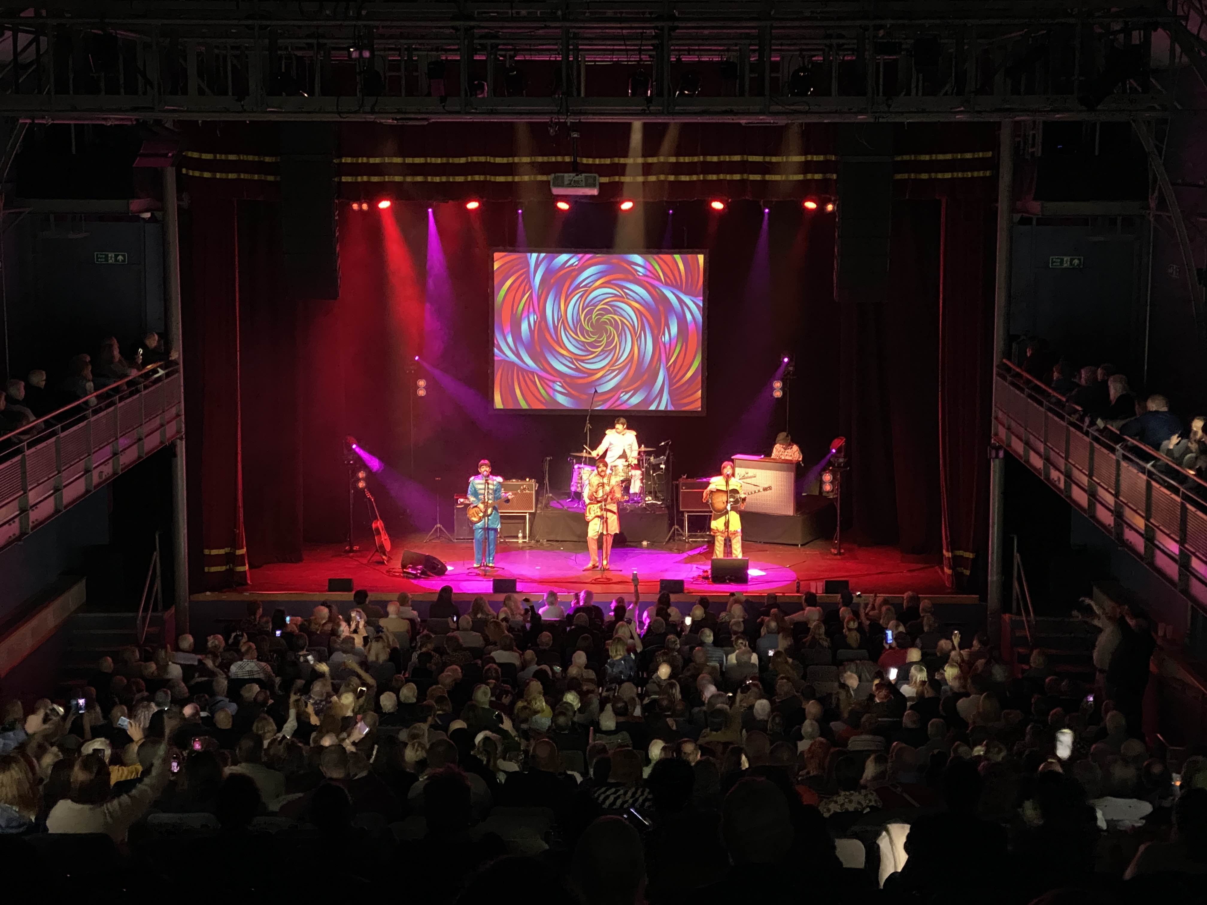 mersey beatles , the beatles , the upbeat beatles , hoddesdon , tribute band , production for touring bands , production for tribute band ,