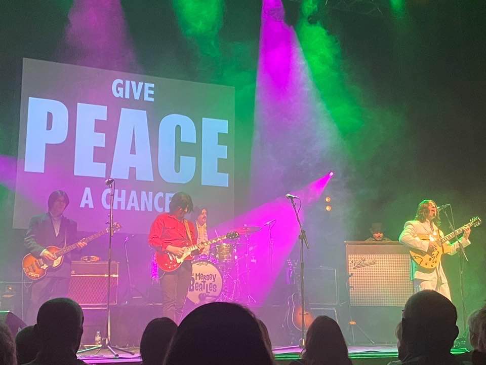 mersey beatles , the beatles , the upbeat beatles , hoddesdon , tribute band , production for touring bands , production for tribute band ,