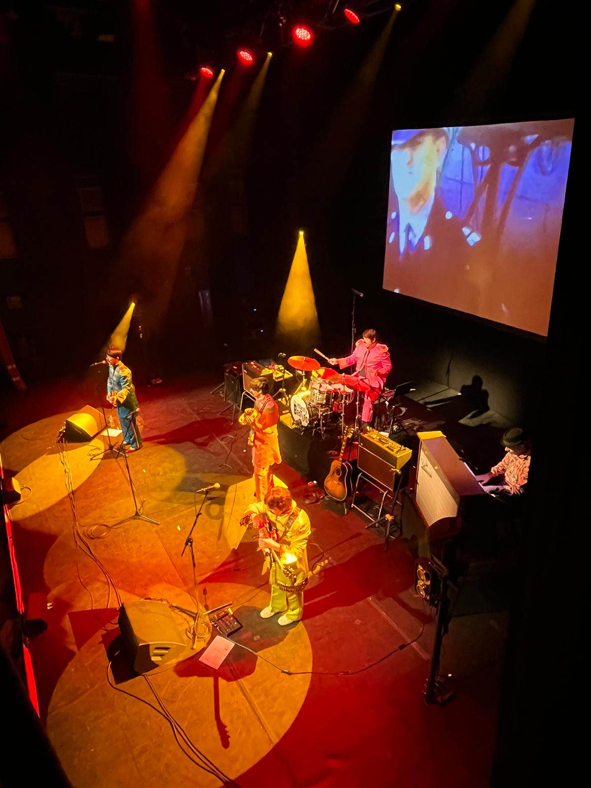 mersey beatles , the beatles , the upbeat beatles , hoddesdon , tribute band , production for touring bands , production for tribute band ,