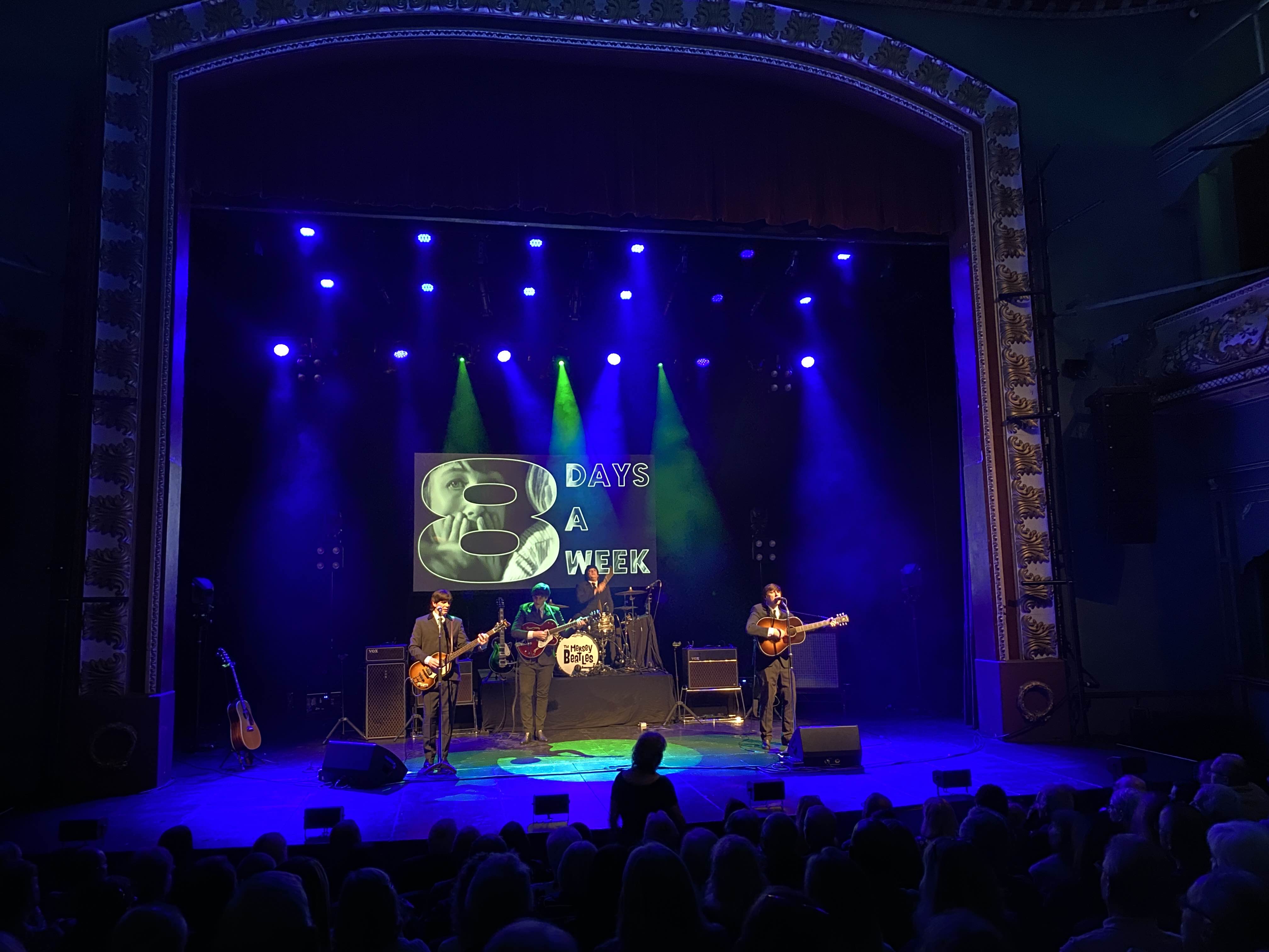 newark ,mersey beatles , the beatles , the upbeat beatles  , tribute band , production for touring bands , production for tribute band ,