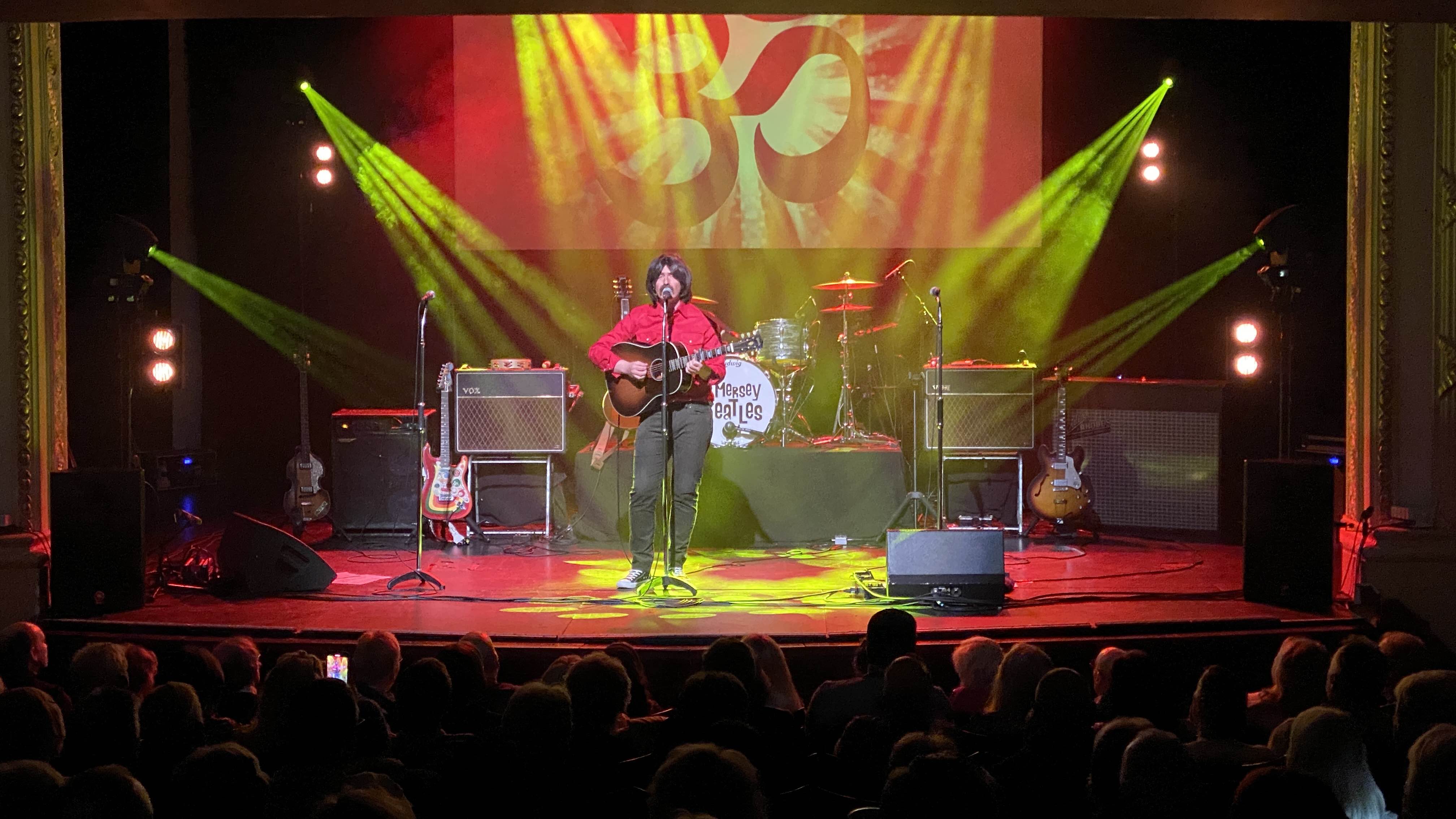 mersey beatles , the beatles , the upbeat beatles , hoddesdon , tribute band , production for touring bands , production for tribute band ,