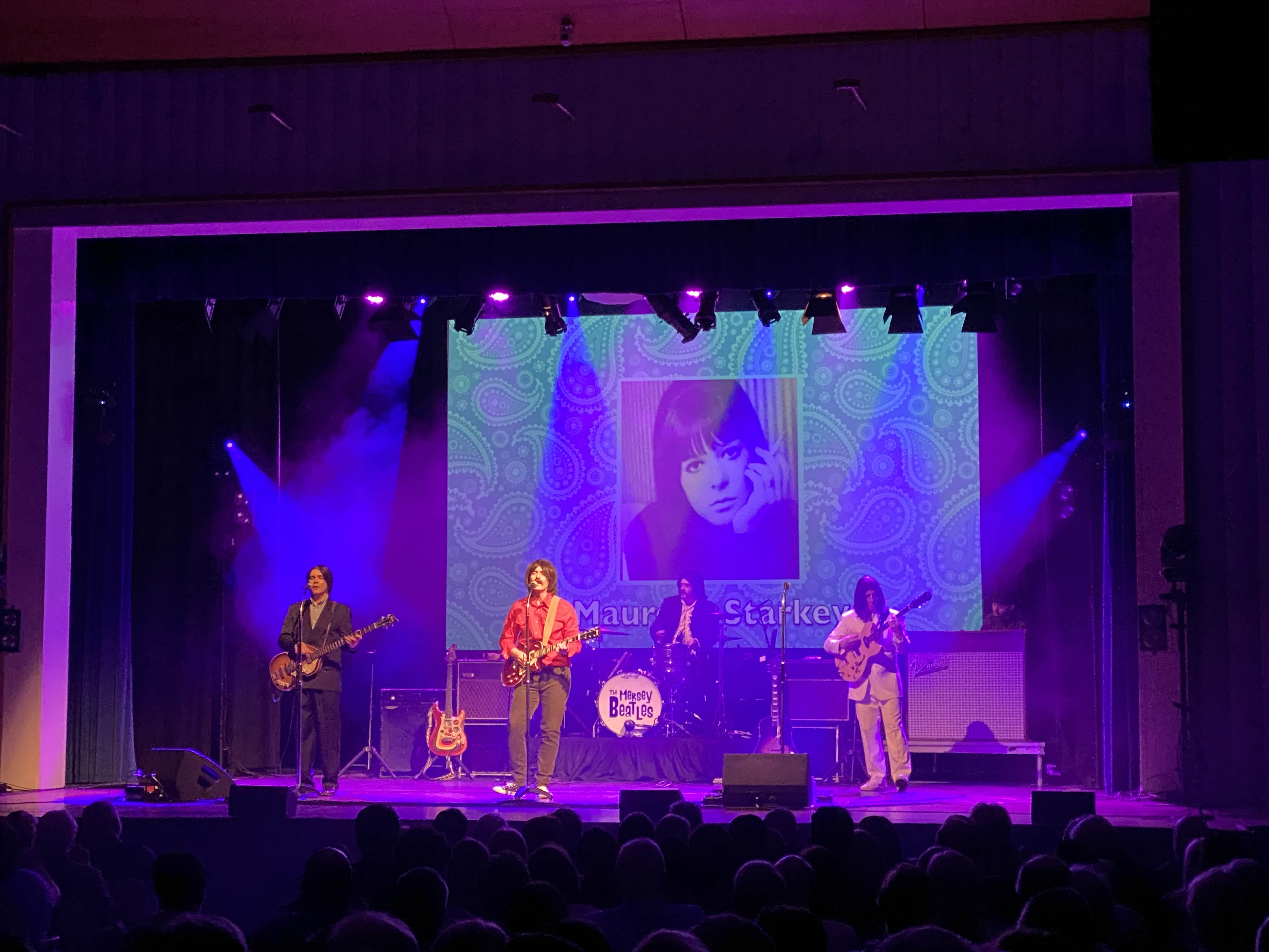 mersey beatles , the beatles , the upbeat beatles , hoddesdon , tribute band , production for touring bands , production for tribute band ,