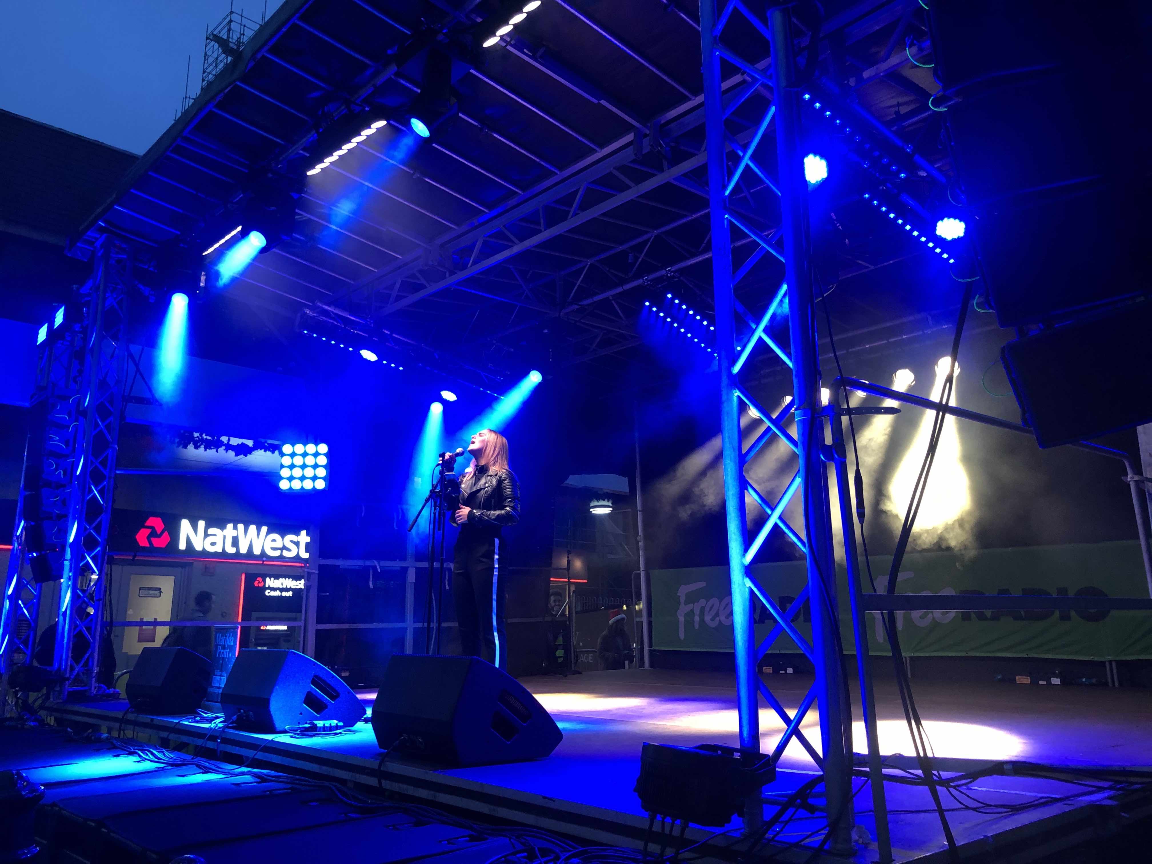 JQ BID christmas lights , JQ lights , Birmingham Christmas lights , cannock sound hire , 