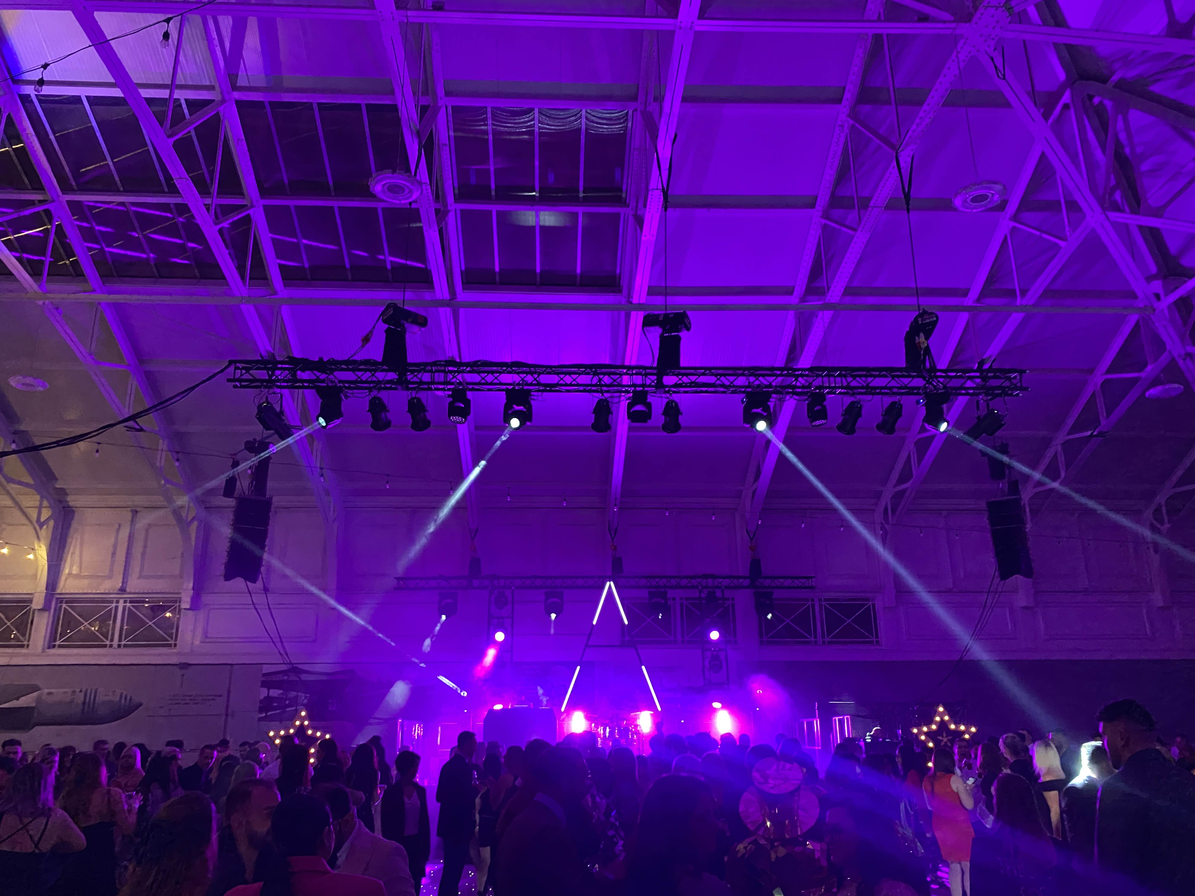 tilbury docks events , tilbury party , christmas production , PA hire in tilbury , lighting hire in tilbury ,