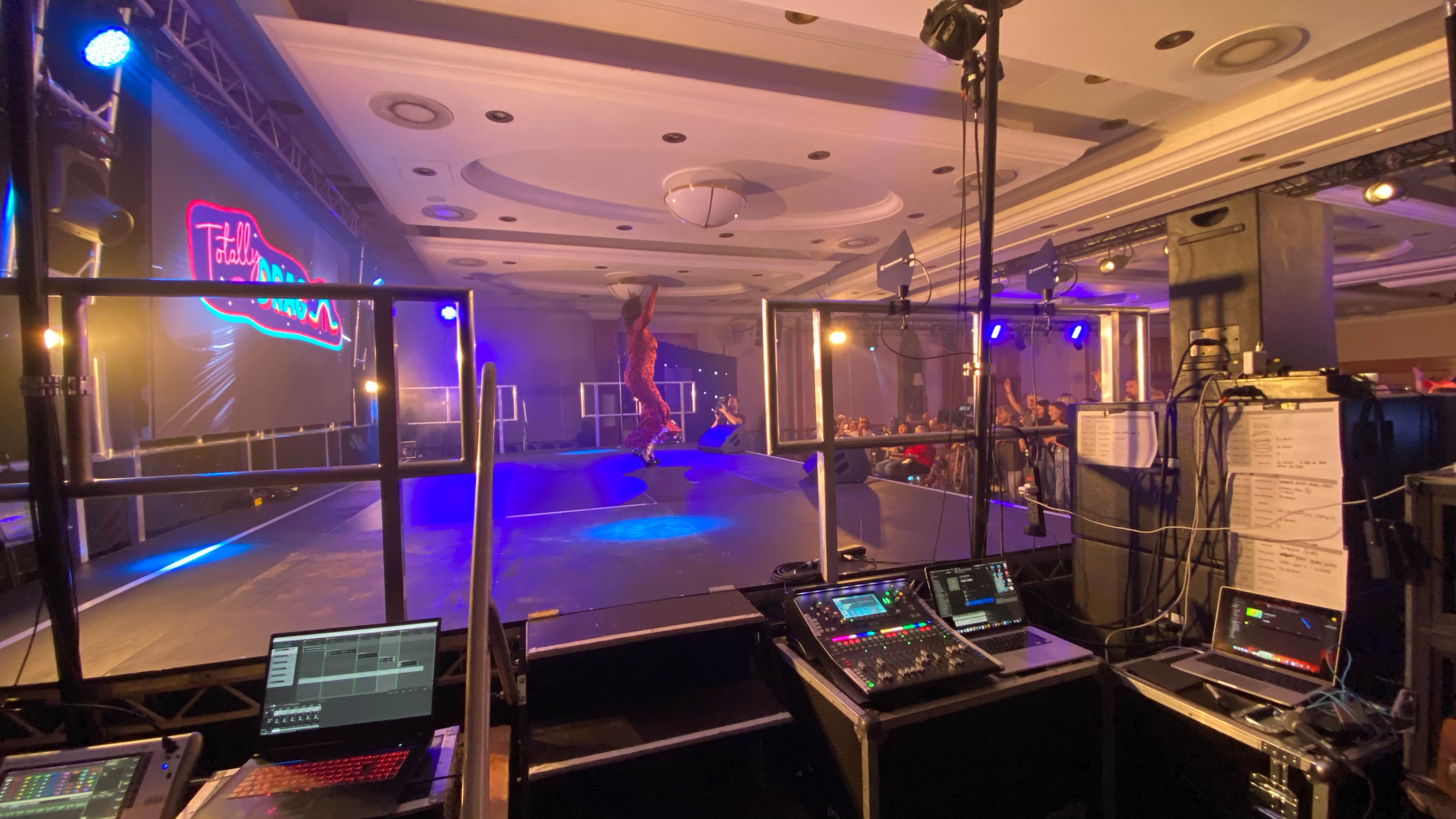 totally drag , RuPaul , drag race , alton towers , events , production , cannocksound , stage men , 