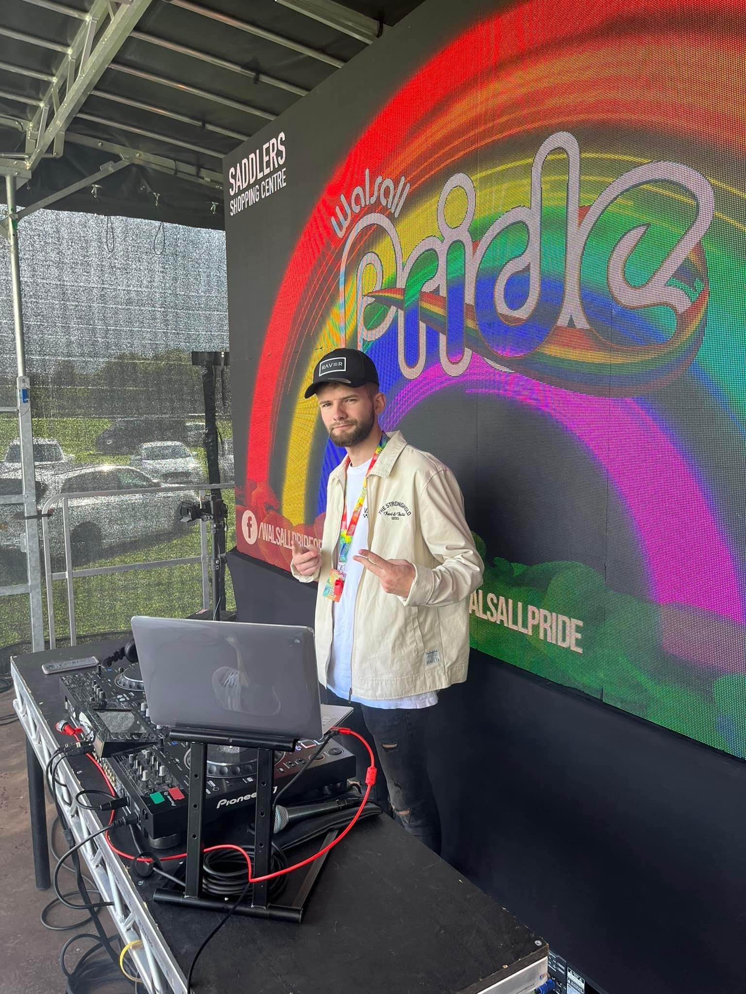 walsall pride , walsall pride 2023 , walsall , stagemen , outdoor festival , eventprofs , audio production , cannock sound hire , cannock sound ,