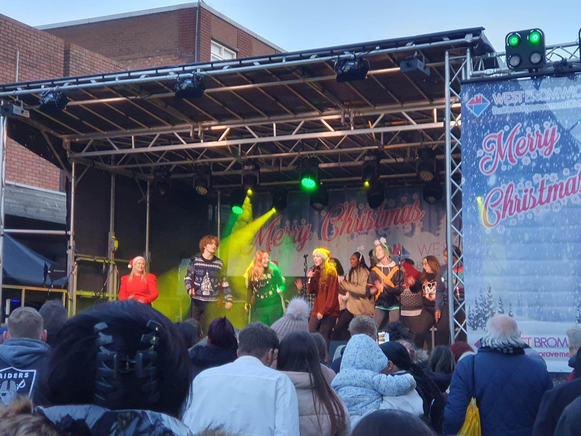 west bromwich , christmas , christmas lights , stagemen , cannock sound , 2023 , lights 2023 ,