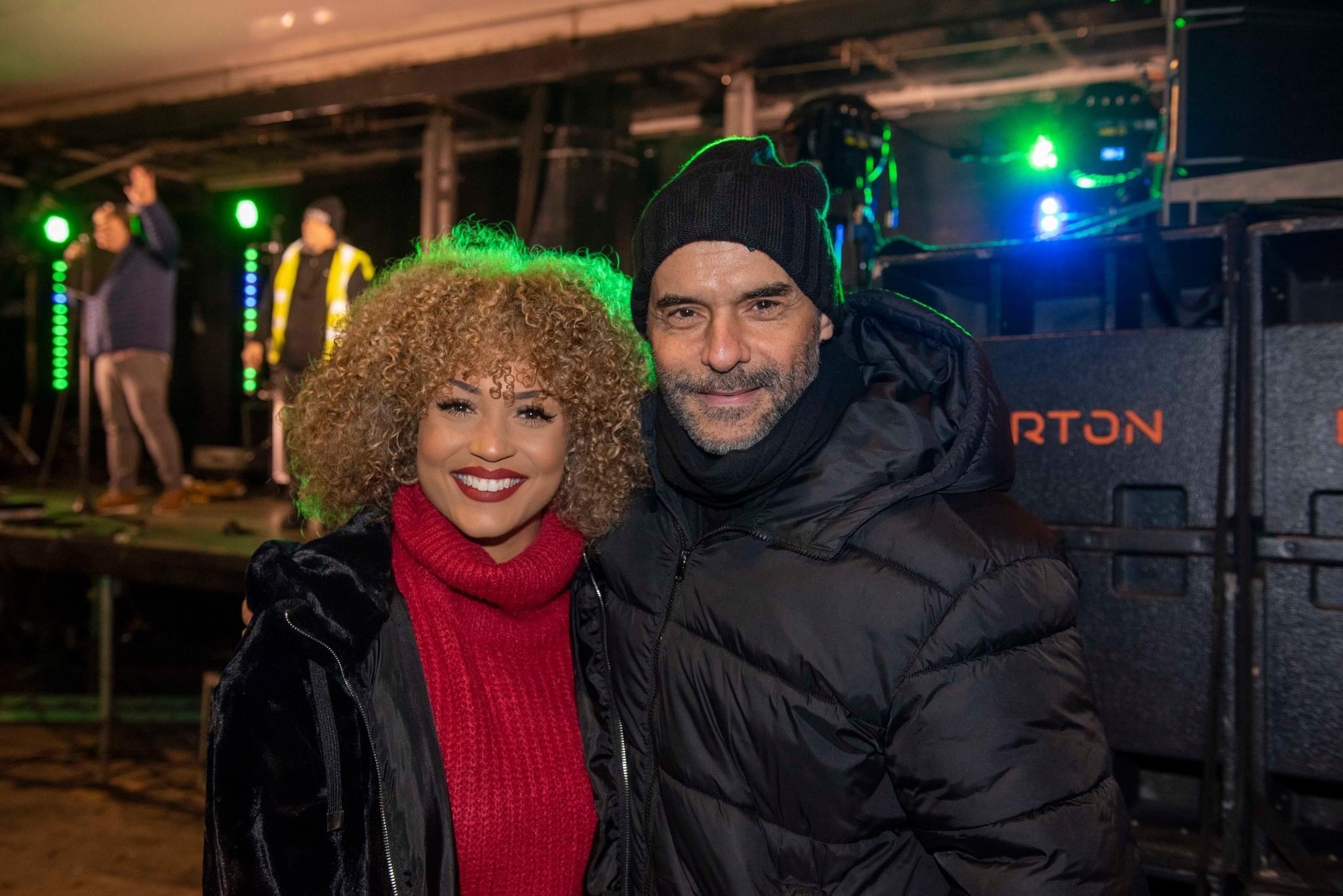 wolverhampton , christmas lights , wolverhampton christmas , tony christie , ADI , staging stagemen , cannock sound , 