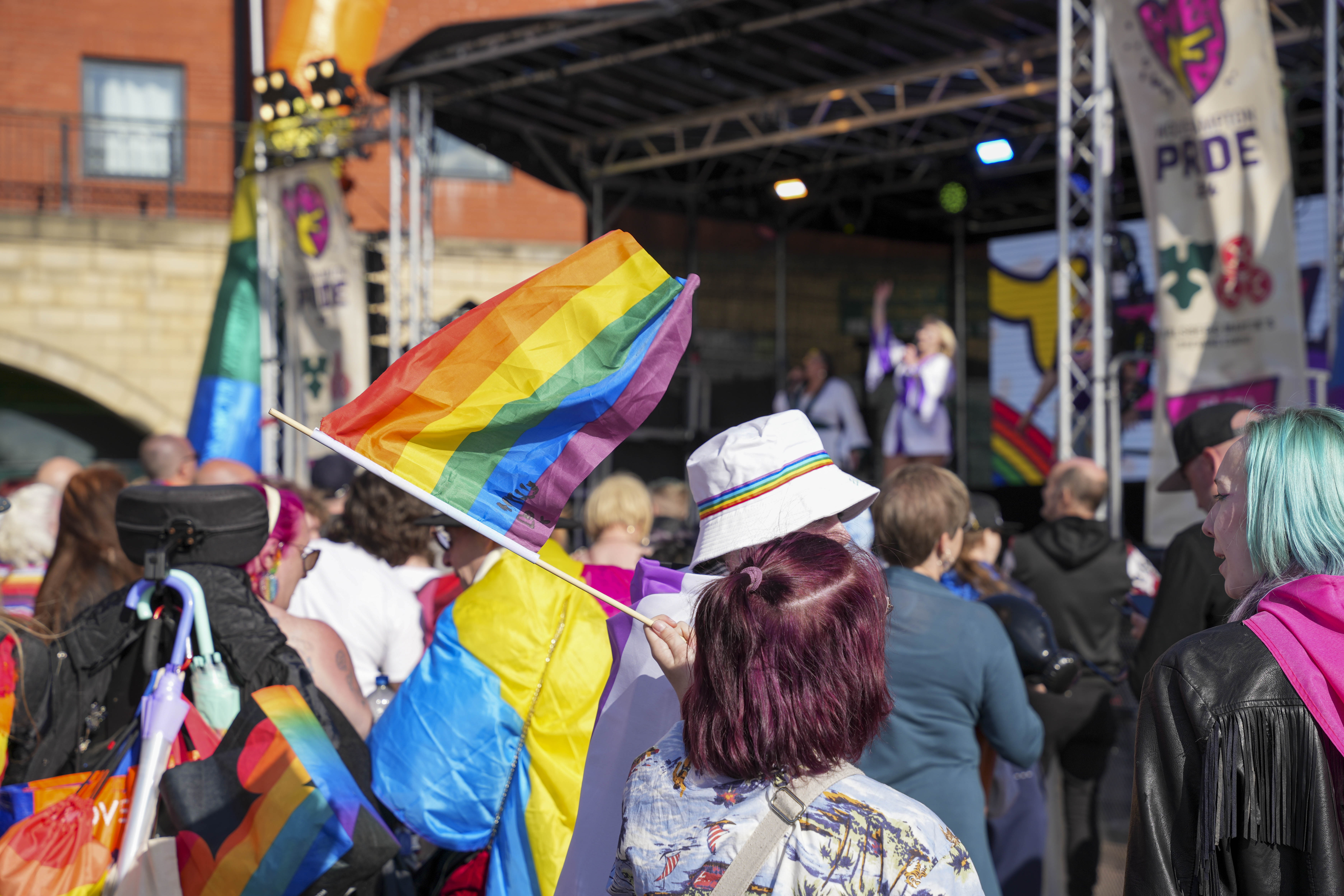 wolves pride , wolverhampton pride , 2025, 2026, 2027, 2028, 2024, stage men, cannock sound , production at pride , Birmingham pride photos , Wolverhampton pride photos ,
